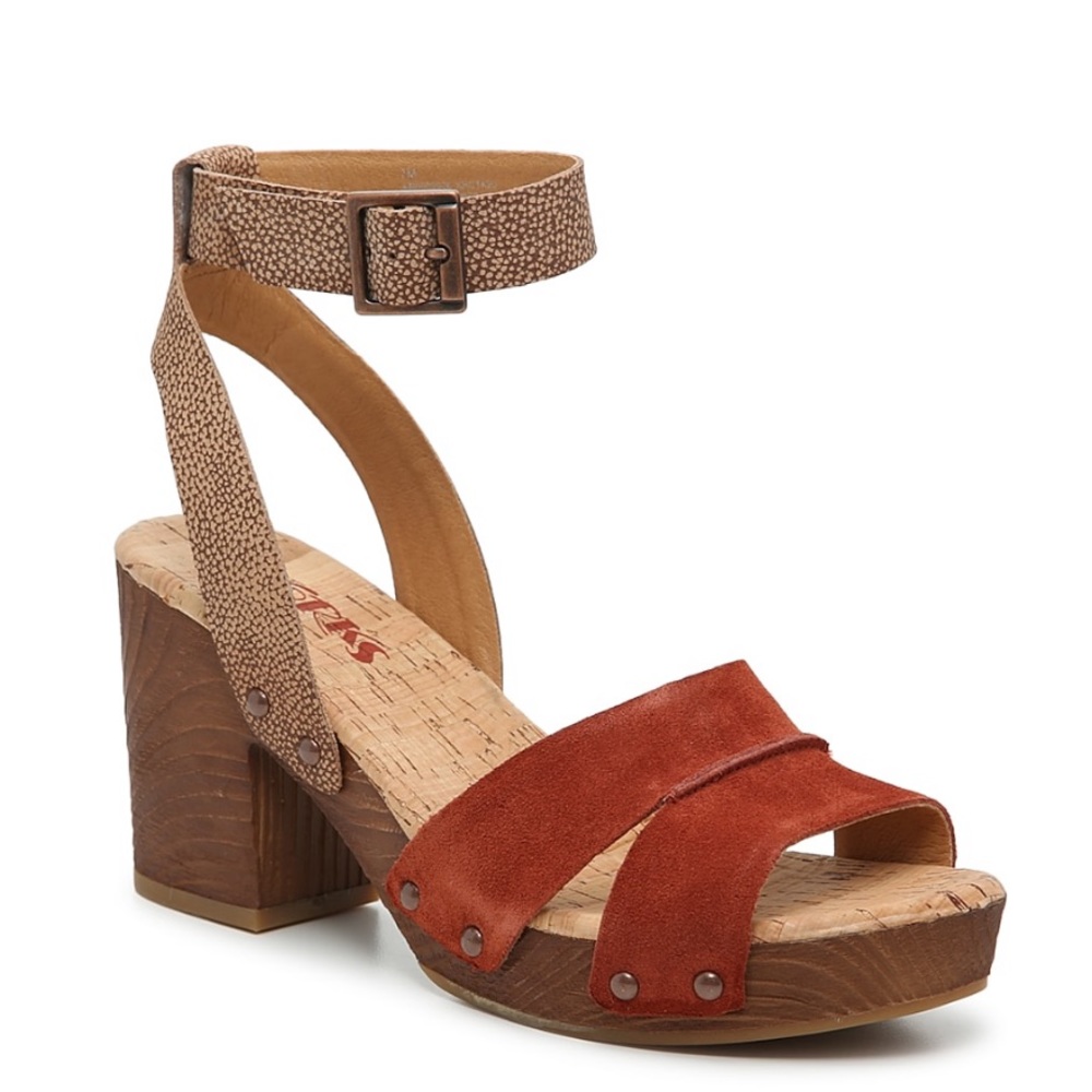 Korks Mia Platform Sandal NWOB